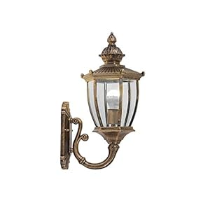 NZVCQVPU Bronze Außenwandleuchte im Laternenstil