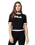 Fila Tionne Crop Tee Black/White XS