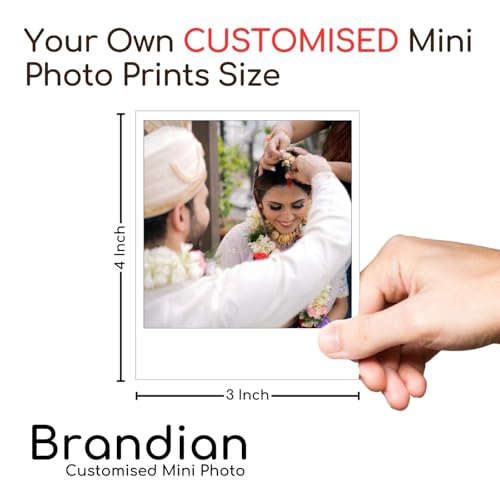 Image of Brandian | Pack of 36 | Custom Photo Prints for Birthday, Anniversary & Love Gifts | 4x3 Inch | Wall Art