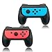 Produktbild FYOUNG Griffe Halterung für JoyCon Switch & Switch OLED Modell, Controller Grip für JoyCon Halter Zubehör - Schwarz (2 Pack)