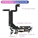 YWLRONG Replacement for iPhone 14 Pro Max Dock Connector for iPhone 14 Pro Max Charging Port Replacement USB Charger Board Flex Cable Assembly Accessories with Repair Tools