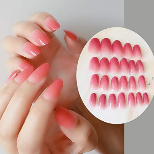 Demon Slayer Cosplay Kimetsu no Yaiba Kamado Nezuko Pink Fake Nail Artificial False Nails Costume Prop - Thumbnail 2