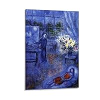 絵画  マルク・シャガール  MUSEY(ミュージー) マルク シャガール ミクストメディア Solitude 油彩 水彩 肉筆 原画