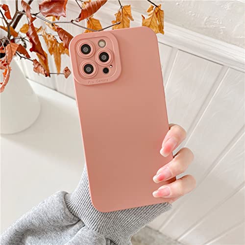Coque rose fluo iPhone 13 Pro silicone souple style urbain