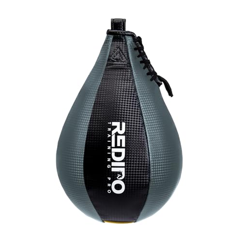 Redipo Boxing Speed Bag - PU Leather Speed Punching Bag for Boxing, MMA Training Speed Ball Reflex...