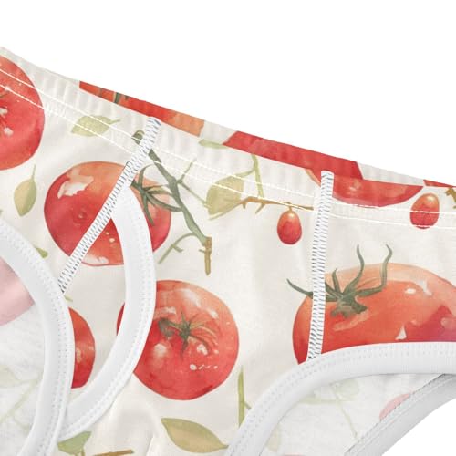 Seamless Tomatoes Vegetable Toddler Boys Pure Cotton Kids Underwear Breathable Children Panties4