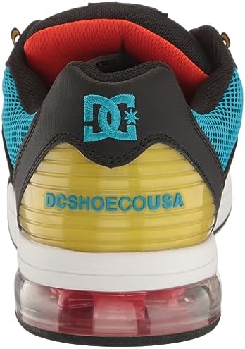 DC Men's Versatile Low Skate Shoe, Algiers Blue/Black, 13 | Image 2