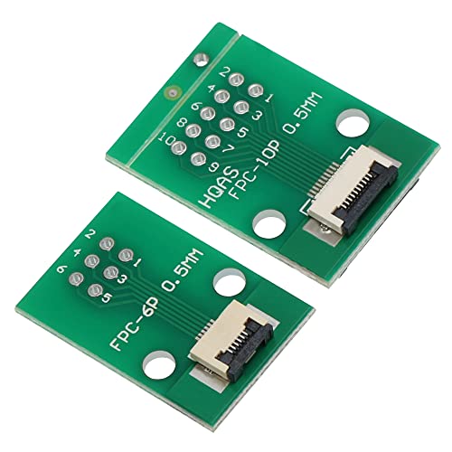 MECCANIXITY FFC FPC 6 Pin y 10 Pin Adaptador PCB 1 Set miniatura 5