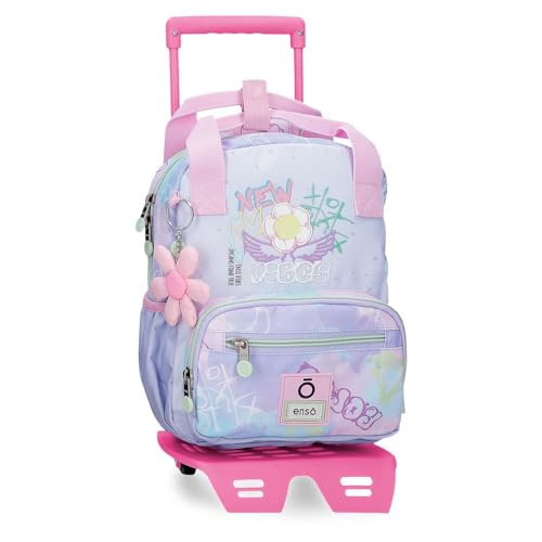 Mochila infantil Enso New Vibes azul para los días de clase y actividades