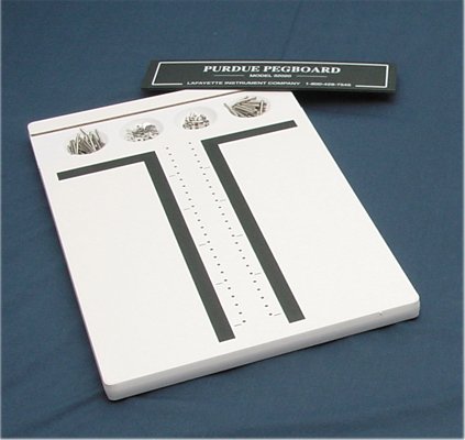 FEI 12-3000 Purdue Panneau de préhension et test de dextérité