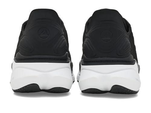 Clarks Men's Pace Walking Shoe, Black/White Textile, 9 - image 9