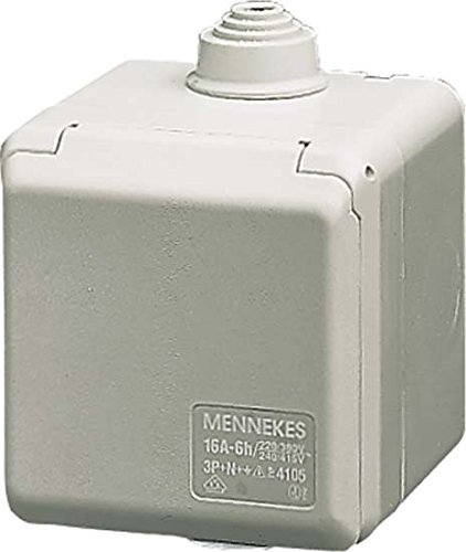 Base cepex 4103 Mennekes 4 pôles 6H protection IP44 atelier