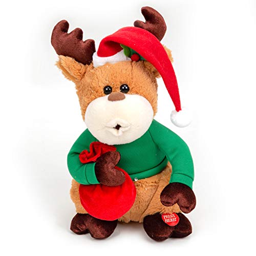 Tanzender Weihnachtsmann - Elektrischer Sing-Santa Mit LED Licht