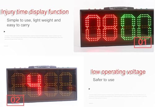 Marcador digital LED doble cara ultra brillante miniatura 4