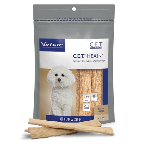 Virbac Cet Hextra Premium Oral Hygiene Chews For Dogs