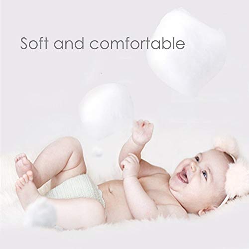 Image of E.T.O Cotton Balls Use For nail polish & face make-up removal, skincare, Baby care, Arts & Crafts - 200 Pcs
