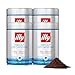 illy Espresso Ground Decaffeinated Coffee, 8.8oz (Pack of 4)
