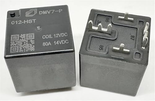 Relais DMV7-P 012-HST 12V 70A 80A à 4 broches pour circuits électriques auto