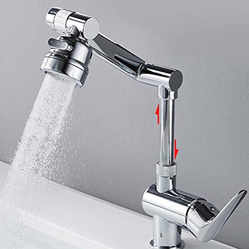 Robinet de salle de bain laiton chrome mitigeur pivotant pour routine matinale confortable