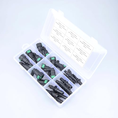 Kit de conector rápido de línea de combustible AC PERFORMANCE de 24 piezas para evitar fugas 5