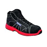 Calzatura di sicurezza S3 a stivaletto in Nylon resistente alla penetrazione dell’acqua e rinforzi in suede. Durevole ed adatta a tutti i tipi di utilizzo (outdoor e indoor). CERTIFICAZIONE : S3 - SRC