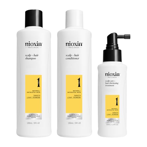 Nioxin System Kits | Scalp + Hair Thickening | Natural, Colored, & Damaged