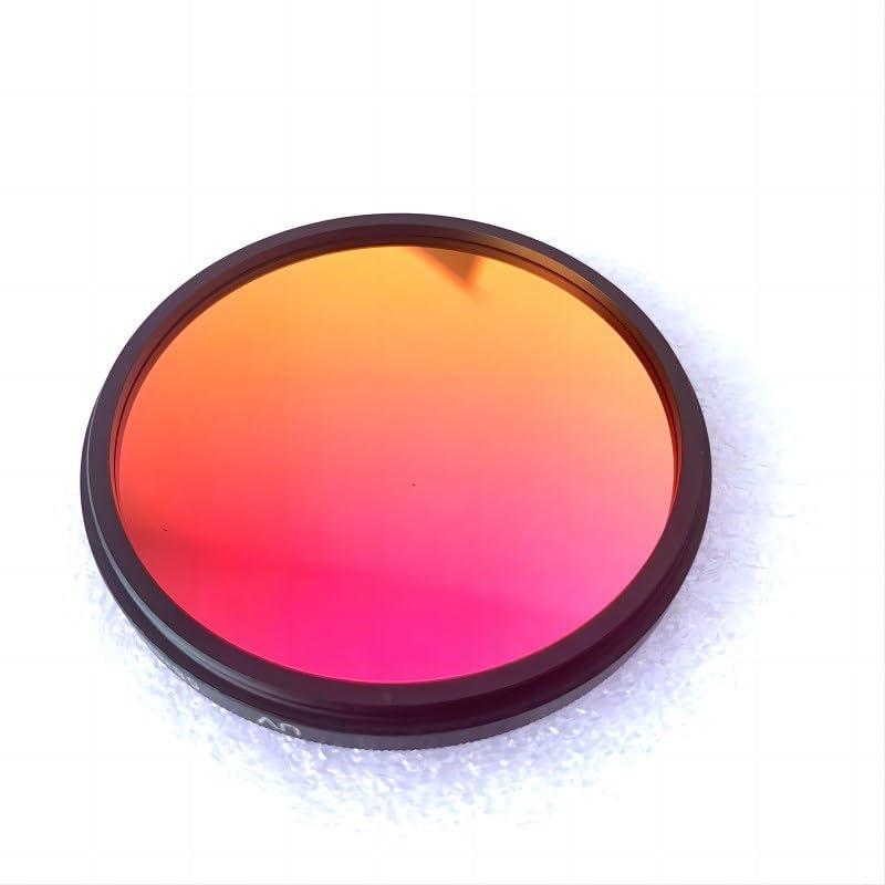 Filtro de paso de banda estrecha ultravioleta 370nm 380nm d12mm para laboratorio