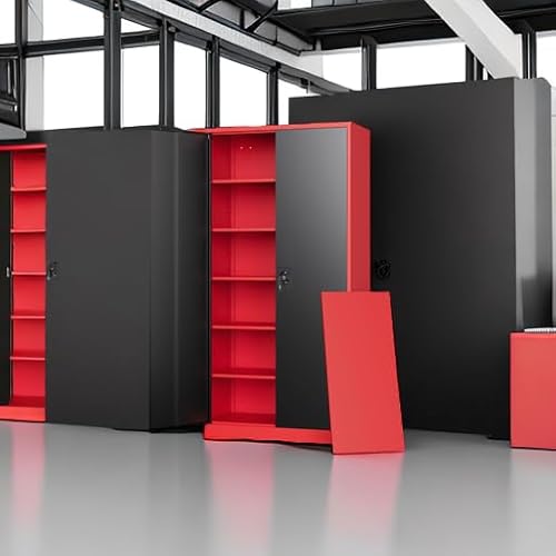 image for Letaya Metal Storage Cabinets with Lock, 71
