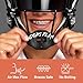 SLEEFS Football Mouth Guard - Youth Mouthguard with Strap - Lip/Teeth Protector Mouthpiece - No Boil - for Youth/Adults, Maximum Air Flow, for All Sports - God's Plan Black
