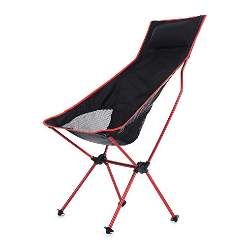 Chaise camping portable pour pêche en pique-nique et randonnée