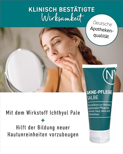 Mittel gegen Pickel N1 Akne Pflege Salbe 30 ml – getönte Creme für Akne