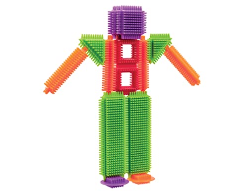 Stickle Bricks TCK07000 Hasbro Stick Fun Tub, Multi-Color - 4