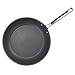 Circulon Genesis Deep Stainless Steel Nonstick Frying Pan / Fry Pan / Skillet with Lid - 12.5 Inch, Silver