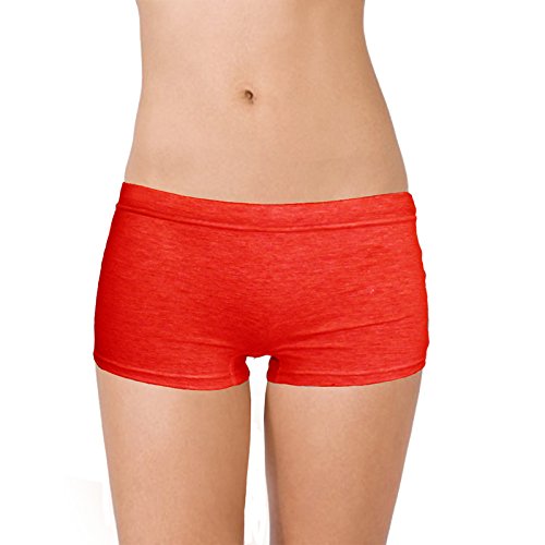 Image of Selfcare Women Soft Cotton Sinker Mid Waist Boyshorts Panties with Concealed Elastic Panel Pack of 3