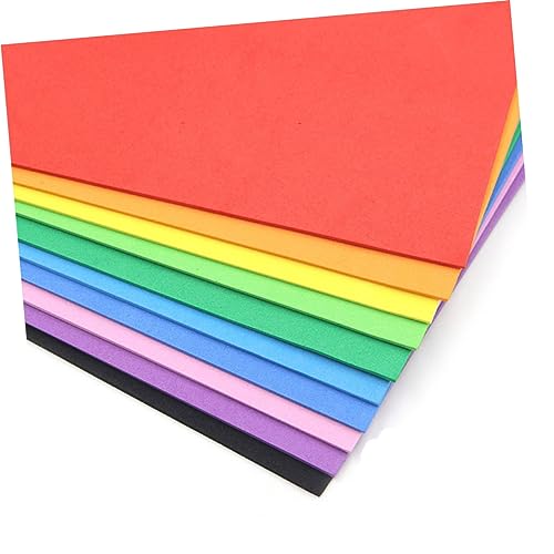 Feuilles de mousse EVA multicolores pour découpe précise et projets manuels - 5