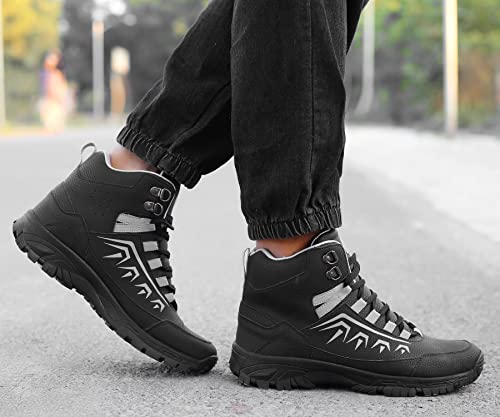 Image of Bacca Bucci Deodar 6 inches Riding Boots for Mountaineering Backpacking Hiking and Trekking