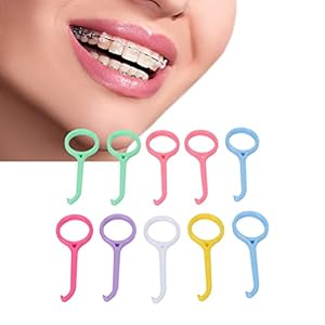 10 Stks Aligner Removal Tool voor Onzichtbare Beugels, Onzichtbare Tand Verwijderen Aligner Chewies Removal Tool voor Orthodontische Onzichtbare Beugels Extractor