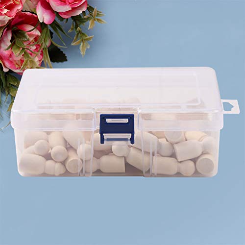 HEALLILY 60 Pcs Bonecas de Madeira Peg Pessoas Inacabadas Formas de Madeira Figuras Decorativas Corp