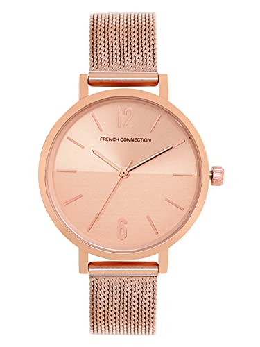 French Connection Stainless Steel Analog Rose Gold Dial Womens Watch-Fc007Rgm (B098B1NMB1) Amazon Price History, Amazon Price Tracker