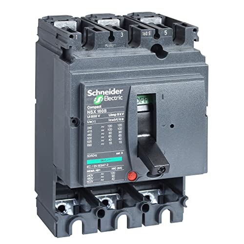 Schneider LV430390 Compact NSX160B interrupteur de puissance sans déclencheur 100 A