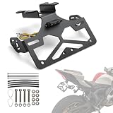 SMOTRCC MT-07 / FZ-07 Fender Eliminator Kit – Plug & Play 3mm+ Aluminum Tail Tidy with LED Plate Light Fit for MT-07 FZ-07 2021-2024 & YZF-R7 2021-2025 (Vibration-Resistant)