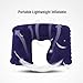 POENVFPO U Shape Neck Pillow,Portable Lightweight Inflatable Rest Air Cushion for Home Office Travel
