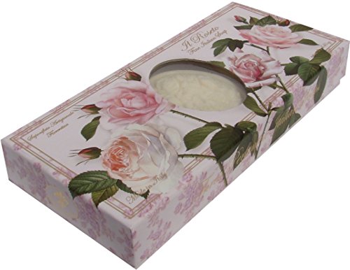 Saponificio Artigianale Fiorentino Soap Made in Italy - Il Roseto (Rose Scent), Three 4.4 oz bars