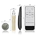 12 PCS LED Window Flameless Taper Candle,Battery Operated Flickering Candle Lights, with Remote Timer Function, Ideal for Indoor and Outdoor Christmas Tree Candles Garden Wedding Harry Potter