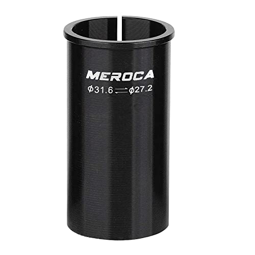 Junta del manguito de reducción de la tija de sillín, adaptador de tubo de bicicleta de 27,2 mm a 28,6/30 / 30,4/30,8/31,6/33,9 mm (27,2 mm a 31,6 mm)