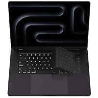Soonjet Premium ultradünne Tastaturschutzfolie, kompatibel mit MacBook Pro 14/16 (2021–2026, M1/M2/M3/M4/M5 Pro/Max) sowie MacBook Air 13/15 (M2/M3/M4/M5), EU-/UK-Layout