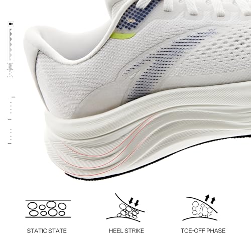 Image of ANTA Men's PG7 Running Shoes Cushioning Comfortable Breathable Athletic Workout Gym Cross Trainer Sports Sneakers
