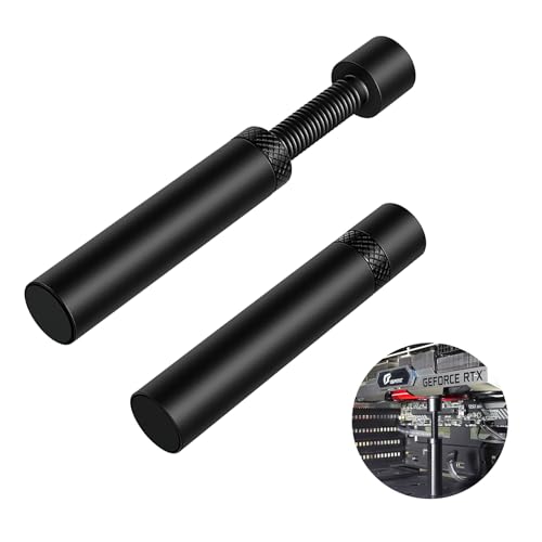 Ownkim Soporte Tarjeta Gráfica - Estabilidad y Durabilidad para GPU, Sujeción de Tarjetas de Video, Diseño Ajustable, Magnético y Antirrayones, Aluminio aeroespacial anodizado