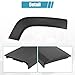 X AUTOHAUX Rear Right Wheel Flare Trim for Jeep Renegade 2015 2016 2017 2018 2019 2020 2021 2022 Rear Right Quarter Panel mudguard Trim Replace 5XB66LXHAA