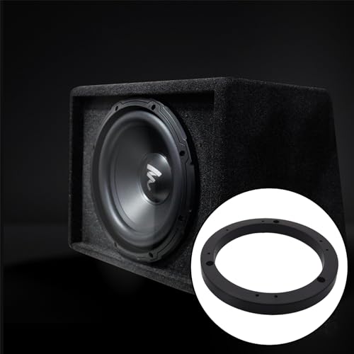 Image of Universal 6 inch Car Door Speaker Mounting Ring Spacer Adapter Fit ABS Car Stereo Speaker Spacers (2 Pcs)